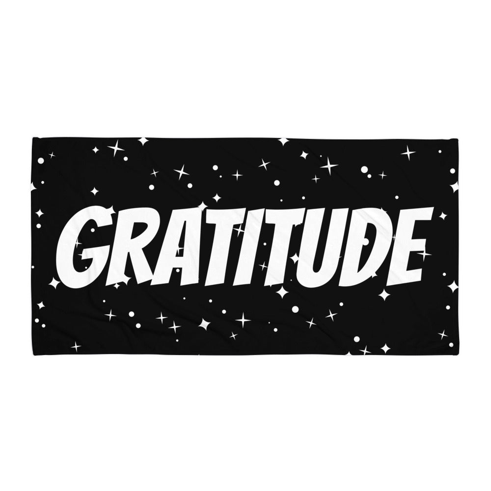 GRATITUDE Sublimated Golf Towel