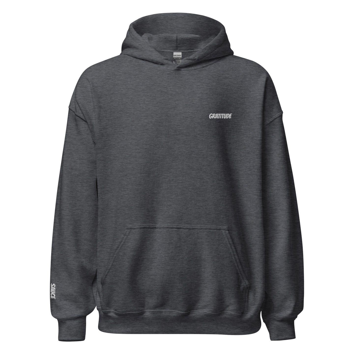 GRATITUDE Embroidered Heavyweight Hoodie