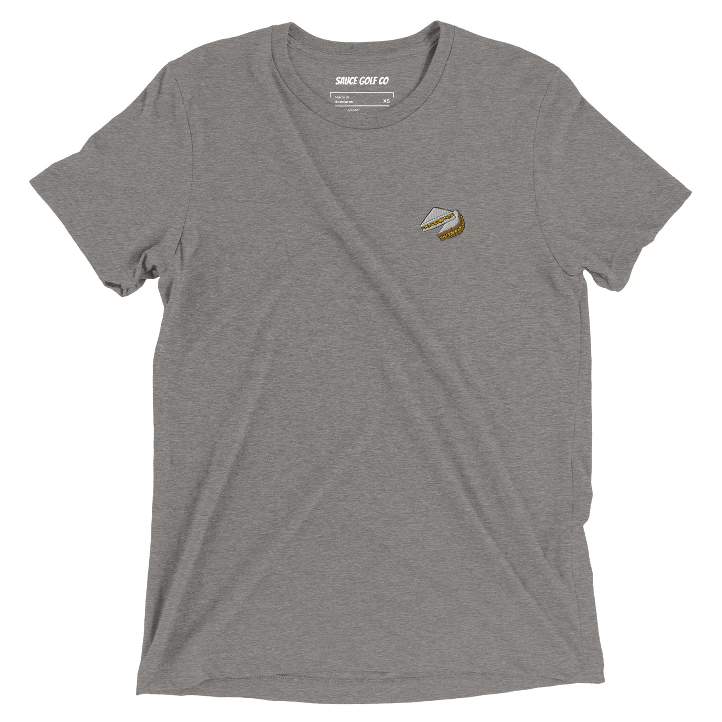PIMENTO CHEESE Embroidered Tri Blend T-Shirt