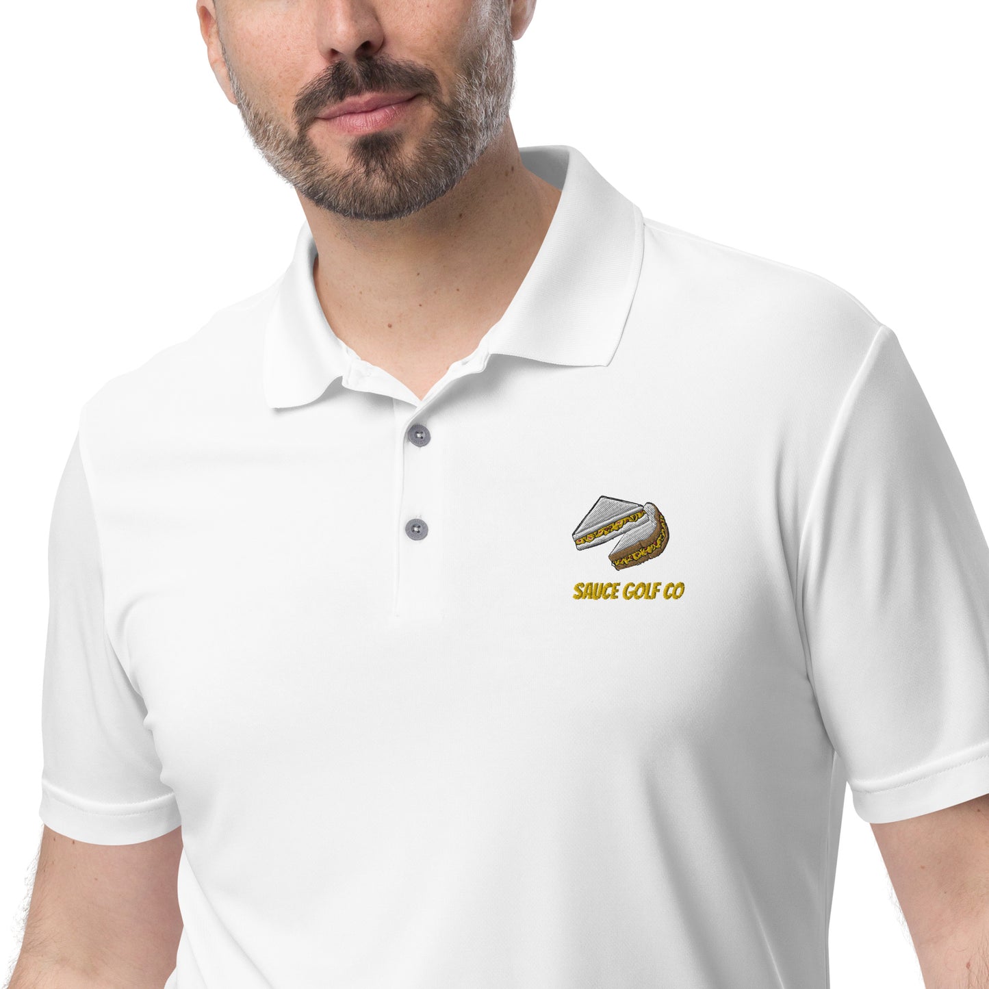 PIMENTO CHEESE Embroidered Adidas Performance Polo