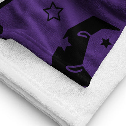 3 PUTT WIZARD Sublimated Golf Towel